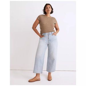 MADEWELL | THE PERFECT VINTAGE WIDE LEG CROP JEAN